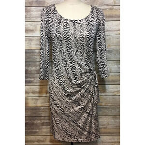 Gerard Darel Stretch Animal Print Dress EU 40 US 8